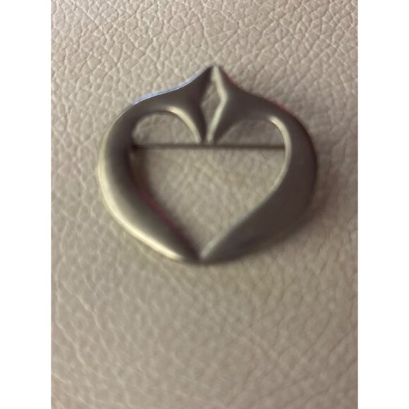 Vintage Ken Kantro "MERRYMEETING BAY" Design Pewter Brooch With Hand Inscription - Picture 2 of 9